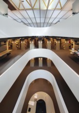 Philologische Bibliothek der Freien Universität Berlin, auch Berlin Brain genannt weil das Gebäude