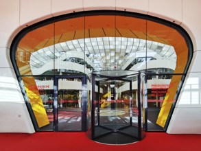 Eingang zur Philologischen Bibliothek der Freien Universität Berlin, auch Berlin Brain genannt weil