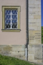 Anzeige Hochwasser beim Kloster Weltenburg, Kelheim, Bayern, Deutschland