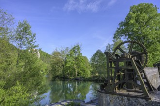 Schleuse Ludwig Donau Main Kanal, Prunn, Riedenburg, Bayern, Deutschland