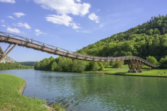 Tatzelwurmbrücke, Randeck, Essing, Bayern, Deutschland