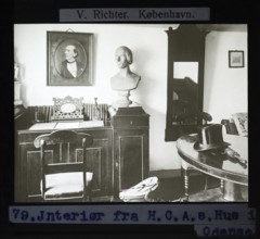 Interior of Hans Christian Andersen's House Museum, H.C. Andersen's Odense, Odense, Denmark by V