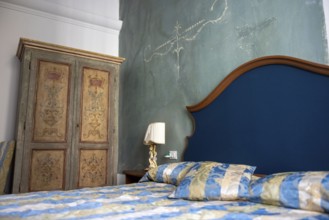 Venice, Italy - 3 September 2025: Interior of a hotel in Venice during the 82nd Venice