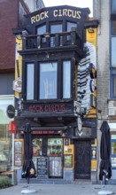 Rock Circus pub, one of many cafes in the Overpoortstraat, Overpoort street, nightlife district for
