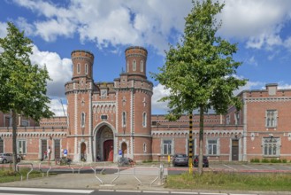 Centrale gevangenis van Leuven, 1860 central prison, penitentiary in the city Louvain in Neo-Tudor