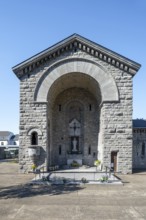Our Lady of Beauraing, Notre-Dame de Beauraing sanctuary chapel of place of pilgrimage and Marian