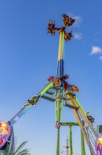 Oktoberfest attraction ride Flip Flac, Festwiese, Theresienwiese, Oktoberfest, Munich, Upper