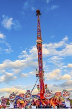 Oktoberfest attraction Ride XXL Racer, Festwiese, Theresienwiese, Oktoberfest, Munich, Upper