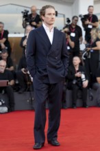 Venice, Italy - 2 September 2025: Guest during the red carpet of - A house of Dynamite - during the