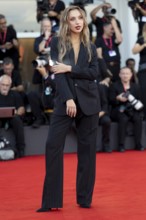 Venice, Italy - 2 September 2025: Carlotta Fiasella during the red carpet of - A house of Dynamite