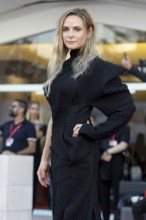 Venice, Italy - 2 September 2025: Rebecca Ferguson during the red carpet of - A house of Dynamite -