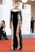 Venice, Italy - 2 September 2025: Jak Bueno during the red carpet of - A house of Dynamite - during