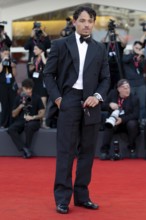 Venice, Italy - 2 September 2025: Anthony Ramos Martinez during the red carpet of - A house of