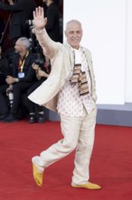 Venice, Italy - 3 September 2025: Guest during the Red Carpet of - Duse - during the 82nd Venice