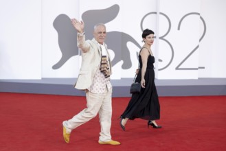 Venice, Italy - 3 September 2025: Guest during the Red Carpet of - Duse - during the 82nd Venice