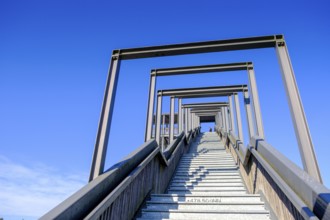 Himmelsleiter viewpoint, Tirschenreuther Teiche, Waldnaabaue, Große Teichpfanne, Vizinalradweg,