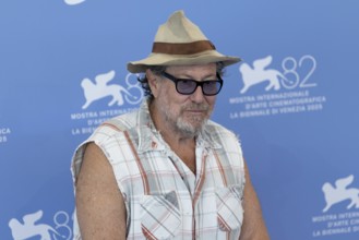 Venice, Italy - 3 September 2025: Julian Schnabel during the Photo Call of - In the Hand of Dante -