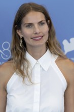 Venice, Italy - 3 September 2025: Louise Kugelberg during the Photo Call of - In the Hand of Dante