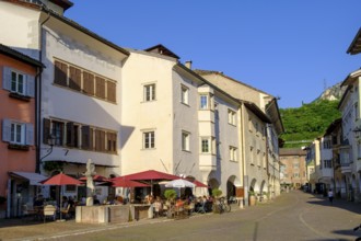 Laubengasse, Tramin, Wine Route, South Tyrol, Italy
