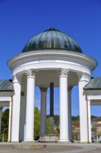 Rudolf Spring Pavilion, spring, fountain, lobby, spa centre, Caroline Fountain, colonnade,