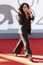 Venice, Italy - 3 September 2025: Guest during the Red Carpet of - The Voice Of Hind Rajab - during