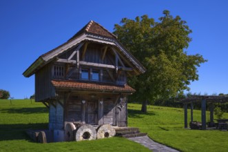 Stadelhaus, barn, former servants' house, Ettiswil, Canton Lucerne, Switzerland