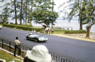 Lola Mk1 car competing in Formule Libre Johore Grand Prix motor racing event, Johor Bahru,