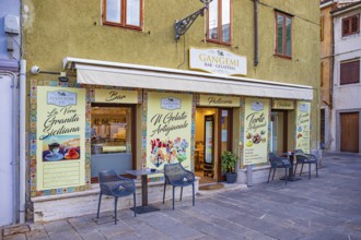 Streets of Muggia, Friuli-Venezia Giulia, Italy