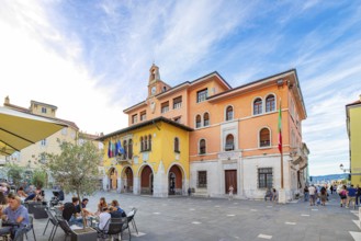 Municipio di Muggia in Piazza Marconi in Muggia, Friuli-Venezia Giulia, Italy