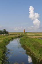 Pilsum Lighthouse, Pilsum, Krummhörn, East Frisia, Lower Saxony, Germany