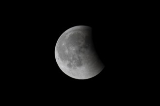 Lunar eclipse as seen from Berlin on 07.09.2025
