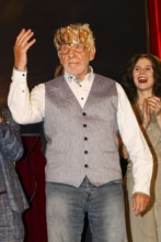 Dieter Hallervorden at the premiere of the play 'Der eingebildet Kranke' and Dieter Hallervorden's