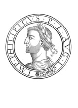 Marcus Iulius Severus Philippus Caesar (born 237, died 249 in Rome), Philippus II, was the son of