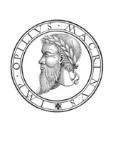 Marcus Opellius Macrinus (born 164 in Caesarea Mauretaniae, died June/July 218 in Archelaïs) was