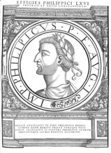 Marcus Iulius Severus Philippus Caesar (born 237, died 249 in Rome), Philippus II, was the son of