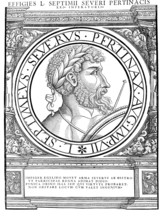 Lucius Septimius Severus Pertinax (born 11 April 146 in Leptis Magna in today's Libya, died 4