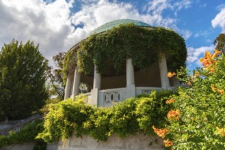 Beethoven Temple in the spa garden Baden, Lower Austria, Austria