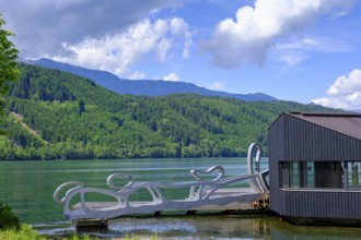 Uferpromeande, Lake Millstatt, Millstatt, Carinthia, Austria