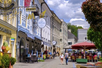 Town square, main square, Gmünd, Lieser Valley, Carinthia, Austria