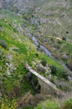Gravinia Gorge, cave settlement, cave dwellings, houses, Sassi, Matera, Unesco World Heritage Site,