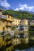 Aril, the shortest river in the world, Cassone di Malcesine, Lake Garda, Veneto, Italy