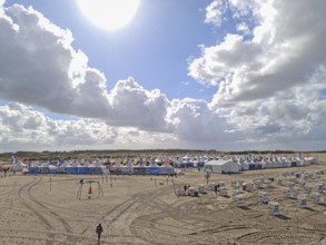 California kitesurfing Masters 2025, tents of the Kite Village with kite equipment for sale,