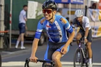 42nd Kerwe cycle race in Mutterstadt, Palatinate. Prize of the municipality & Sparkasse