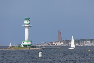 Naval memorial, Laboe, Friedrichsort lighthouse, Kiel Fjord, Kiel, Schleswig-Holstein, Germany