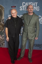 Actor Nikita Andreyevich Kukushkin, director and producer Darren Aronofsky, CAUGHT STEALING (in