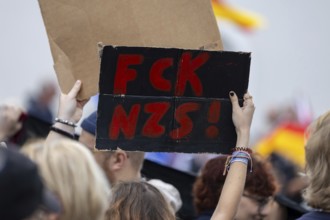 Counter-demonstration against the rally of AfD politician Joachim Paul in