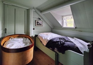 Bustarfell, a former peat farm, now a museum, East Iceland, Iceland