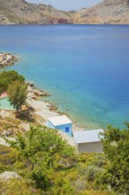 Nimborio Beach, Nimborio, Symi Island, Dodecanese Islands, Greece