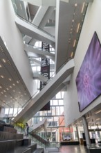 The Forum Groningen, public cultural and educational centre on the Nieuwe Markt, in the old town,