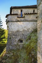 Lichtenstein Castle, fairytale castle of Württemberg, romantic fairytale castle on the eaves of the